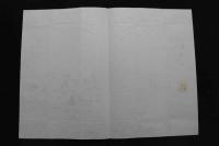 5　5　木版包紙　備中中井山宝福寺景　中村木版画　熊谷鳩居堂