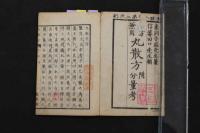 5　5　古方丸散方　吉益東洞著　田口信庵編　薄葉紙刷