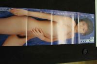 ヌードポスター葵みのり　ビージーン附録　両面折り　2000年1月　87×30cm