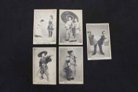 5　5　少女歌劇絵葉書　第二部　瀧川末子　天津乙女　奈良美也子　音羽瀧子　春日花子