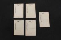 5　5　少女歌劇絵葉書　第二部　瀧川末子　天津乙女　奈良美也子　音羽瀧子　春日花子