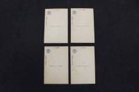 5　5　宝塚少女歌劇絵葉書(B)　四月公演　若葉君子　門田芦子　小夜福子　夏木てふ子　初瀬音羽子　天津乙女　住江岸子 4枚入