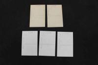 5　5　宝塚少女歌劇絵葉書(B)　天津乙女　笹原いな子　住江岸子　初瀬音羽子　有明月子　2種　5枚入