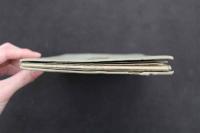 ６　5　分間江戸絵図　奥村次郎　奥村喜兵衛版　宝暦2年　木版2色刷　約59.5×86㎝