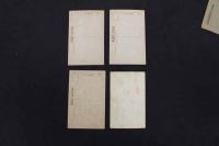 5　5　宝塚少女歌劇絵葉書(B)　篠原浅茅　高濱喜久子　住江岸子　初瀬音羽子　別種の絵葉書含む　4枚　絵ハガキ　戦前