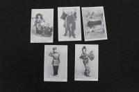 5　5　宝塚少女歌劇絵葉書(B)　天野香久子　瀧川末子　久方静子　高砂松子　生野みち子　網代木渡　奈良美也子　白妙衣子 春日花子 生野みちる　絵ハガキ　戦前