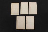 5　5　宝塚少女歌劇絵葉書(A)　泉蘭子　住江岸子　春日花子　高砂松子　秋田露子　篠原浅茅　5枚入　絵ハガキ　戦前