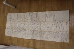 5　5　改正和泉国大絵図　木版墨刷　約56×141㎝　江戸後期頃刊