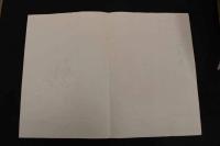 5　5　木版包紙　蓬莱飾り(仮題)　新見虚舟画　鳩居堂