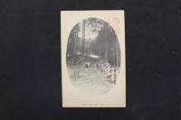 5 3　愛宕神社絵葉書　愛宕社務所　5枚　袋付　戦前　古写真　古文書