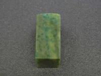 ２ 3　印材　広東緑石　24×24×50ｍｍ