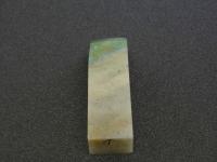 ２ 3　印材　広東緑石　22×22×62ｍｍ