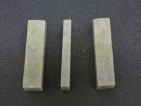 ２ 3　印材　青田石　15×15×60ｍｍ ２本　7×15×6ｍｍ １本