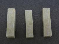 ２ 3　印材　青田石　15×15×60ｍｍ ２本　7×15×6ｍｍ １本