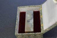 5 3　印材　巴林凍石　20×20×60㎜