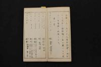 2  5　暗射肢体　指南譜　折帖　1帖