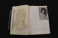 2  5　別冊アトリエ　第29号　画家とモデル　東郷青児　写真撮影：中村立行　モデル：浜村美智子　昭和31年発行　