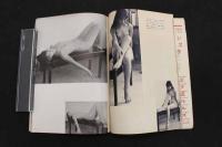 2  5　別冊アトリエ　第29号　画家とモデル　東郷青児　写真撮影：中村立行　モデル：浜村美智子　昭和31年発行　