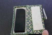 5　5　印材　墨晶石　23×23×68㎜