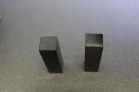 5　5　印材　墨晶石　礎石　17×17×53㎜　2本