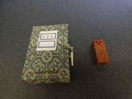 5　5　印材　青田石　紅青田　花の彫　13×15×35㎜