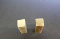 5　5　印材　巴林石　20×20×70㎜　2本