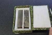 ６　5　印材　巴林石　燈光凍　15×15×60ｍｍ　2本　