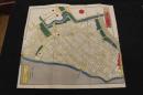 5　2  安政再板　御江戸番町絵図　景山致恭　尾張屋清七　嘉永5年改正新刻　木版彩色刷　袋付