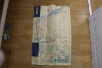 5　2  嘉永新鐫　本所絵図　戸松昌訓　尾張屋清七　安政2年改正　木版彩色刷　袋付