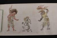 5　2  餓鬼草紙　肉筆画　明治期頃写　紙本着色　1巻