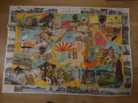 ２　2  日支事変陣中双六　平綏線之巻　袋　跋文付