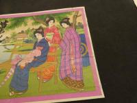 ６　2  引き札　引札　菓子製造　高知市中新町三丁目　瀧本高蔵　石版色刷