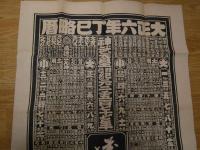 ６　2  略歴　石版　大正六年丁巳略歴　神武天皇　即位　紀元二千五百七十七年　長濱永保町　お履物商　八文字屋？平　