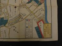 ６　2  東都麻布之絵図　戸松昌訓　尾張屋清七板　木版彩色刷