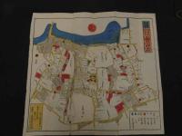 ６　2  増補改正　今井谷　六本木　赤坂絵図　景山致恭　尾張屋清七板　木版彩色刷　江戸切絵図