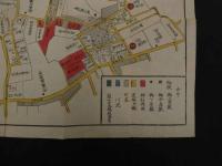６　2  増補改正　今井谷　六本木　赤坂絵図　景山致恭　尾張屋清七板　木版彩色刷　江戸切絵図