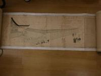 5　2  戊辰戦記絵巻　戦記編纂/野口勝一　画図筆者/松岡正盛　保勲会　　前編39図　木版墨刷　題字　跋文　前編のみ　1巻　明治