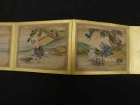 6　8　御殿より御持込筋　御慰昔咄　花鳥帖　絹本着色　約９×１１㎝・6.5×８㎝　各16図・本箱入　