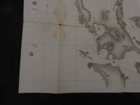 ６　８　暹羅紀行　明治期刊　銅板地図5図　綴込み　１帙　