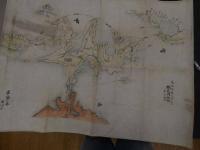 ６　８　蝦夷国全図　エトロフ御用　文化５年写　約56.5×109㎝　