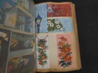 １３　LYRIC　CARD　CHRISTMAS　CARD　NEW　YEAR　CARD　見本帳　２８８種　貼付　カード　古文書