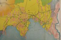 5３　新四国東国八十八ヶ所霊場　順路案内　約38×53㎝　古地図　古文書