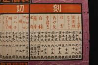 5３　戦前　ポスター　煙草定価表　樺太煙草小売人組合　約25×52㎝　刷物　古文書