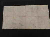 ３　5　丸亀ヨリ金毘羅善通寺彌谷寺　道案内図　原田屋　木版刷　約35×63cm