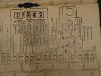 ３　5　東京深川公園地八幡社境内横綱力士記念碑正面之図　歴代横綱栄誉力士　約54×39.5cm
