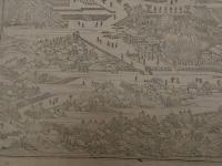 ３　８　大和国多武峯　談山神社之図　速水春暁原画　四方春翠画　幕末～明治期　銅版刷　約37×45cm　