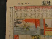３　８　③信州善光寺如来御縁起讃絵図　西澤活版所　木版色刷　約40×53cm 