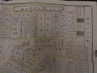 ６　８　改正大久保外山辺図　村上吾雄誌　近吾堂　木版彩色刷約44.5×６３㎝　
