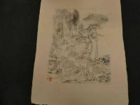６　８　奥の細道画冊　小杉未醒（放庵）　春陽堂　木版図版　４７葉揃　解説付　