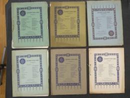 8　8　CHATTERJEE’S PICTURE ALBUMS　Number2,5,6,9,10,11　6冊　